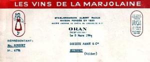 Oran Courriers pub 726